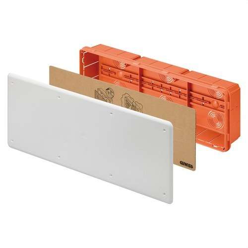 Abzweig- und Anschlusskasten mit DIN-Schienen 480x160x75mm mit der Referenz GW48009 von der Marke GEWISS