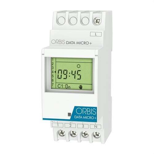 Digitaler Zeitschaltuhr-Modul Orbis Micro+ 12V mit der Referenz OB172072N von der Marke ORBIS