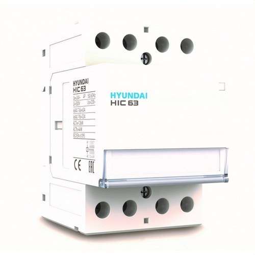 Modularer Schütz 25A 0NO+4NC 230V AC mit der Referenz HIC25-04NSX230 von der Marke HYUNDAI