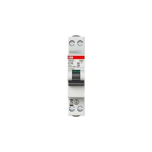 Leitungsschutzschalter S202C-C10 2 10A Charakteristik C 6 kA mit der Referenz 2CDS252280R0104 von der Marke ABB