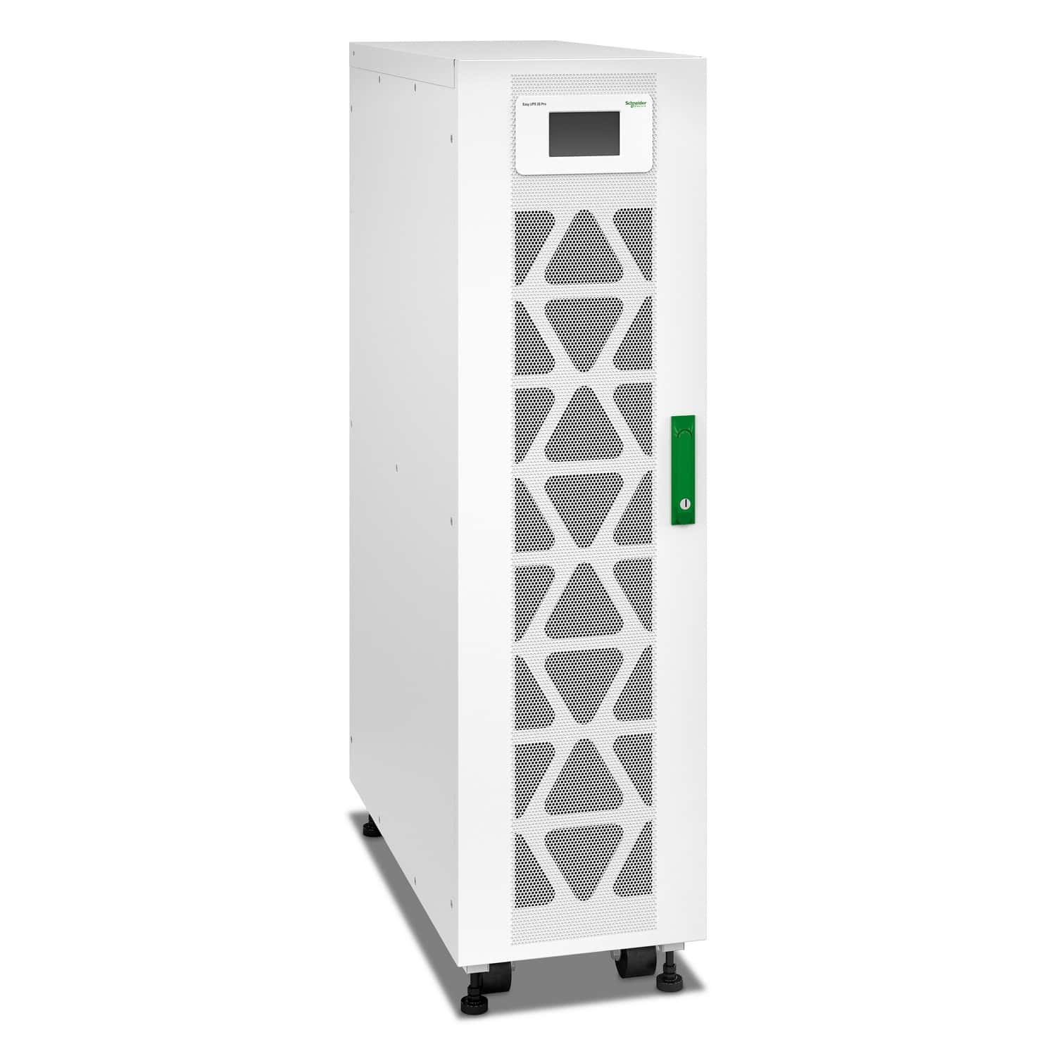 SAI Easy 3S Pro 15 kVA 400V 3:3, with 2 internal battery modules of 7 Ah with reference E3SP15KHB2 from the brand SCHNEIDER ELECTRIC