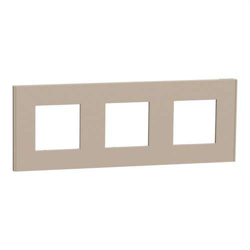 3-Elemente-Rahmen Marder New Unica Deco mit der Referenz NU600626 von der Marke SCHNEIDER ELECTRIC