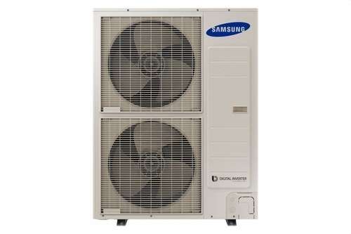 Außeneinheit Bibloc Wärmepumpe Samsung EHS TDM Plus 12 kW mit der Referenz AE120MXTPEH/EU von der Marke SAMSUNG