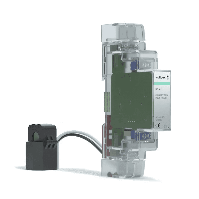 Energiezähler Wallbox einphasig maximal 65A mit der Referenz 000008147 von der Marke WALLBOX