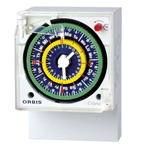 Analoge Zeitschaltuhr Orbis CRONO QRDD mit der Referenz OB050823 von der Marke ORBIS