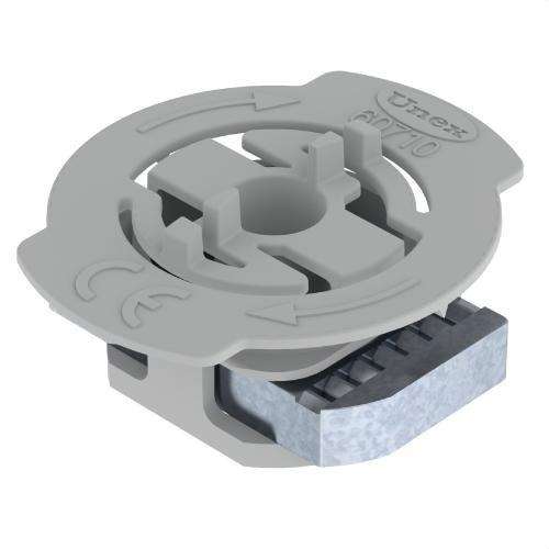 Schienenmutter mit Feder M8 Unex mit der Referenz 60710-C6 von der Marke UNEX