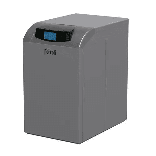 Ferroli ATLAS PLUS D ECO 35 SI UNIT Gusseisen-Ölkessel mit der Referenz 0JSC3YWA von der Marke FERROLI