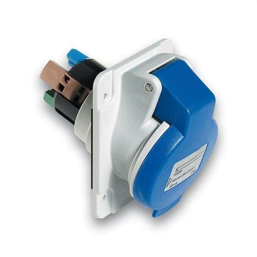 Einbausteckdose 32A 2P+TT 200-250V IP44 mit der Referenz PKY32F423 von der Marke SCHNEIDER ELECTRIC