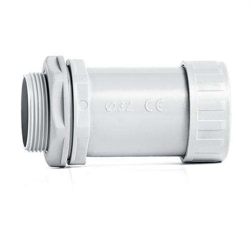 Grau gepanzerte Verschraubung 40mm mit der Referenz RA40 von der Marke AISCAN
