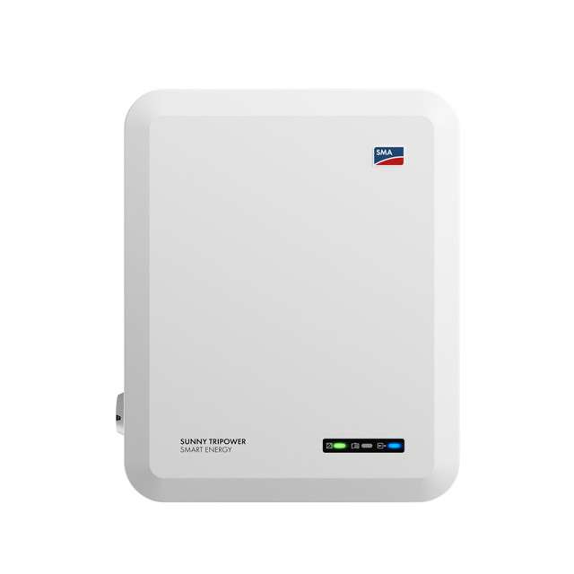 Dreiphasiger Hybrid-Solarwechselrichter 10 kW SMA Sunny Tripower 10.0 mit der Referenz 124613-00.01 von der Marke SMA SOLAR