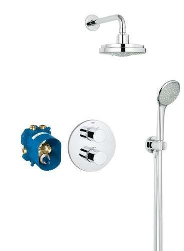 Grohtherm 3000 Cosmopolitan Duschset Perfect Shower Set Chrom mit der Referenz 34399000 von der Marke GROHE