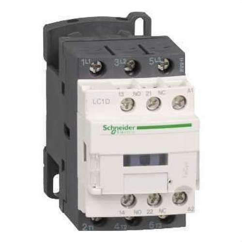Schütz 12A 1 NO/1 NC 48V 50-60HZ mit der Referenz LC1D12E7 von der Marke SCHNEIDER ELECTRIC