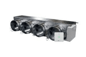 Motorisierte Plenum Airzone Easyzone 25 Wi-Fi Medium AZC25DAIBS07S4 für Daikin – 4 Ausgänge Ø200 mm (mittlere Kapazität) mit der Referenz AZC25DAIBS07S4 von der Marke AIRZONE