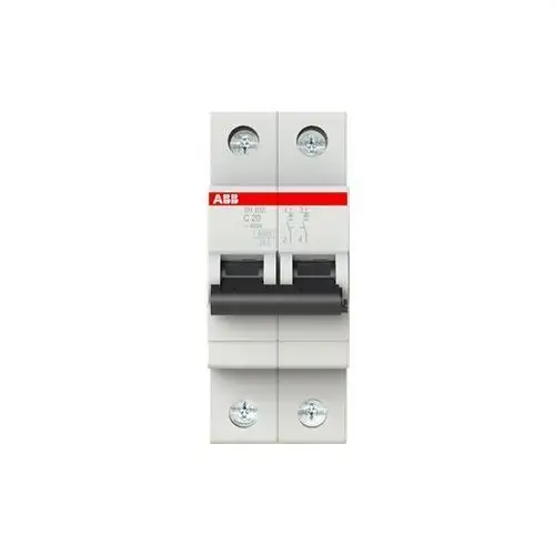Leitungsschutzschalter SH202-C20 2P 20A Charakteristik C 6kA mit der Referenz 2CDS212001R0204 von der Marke ABB