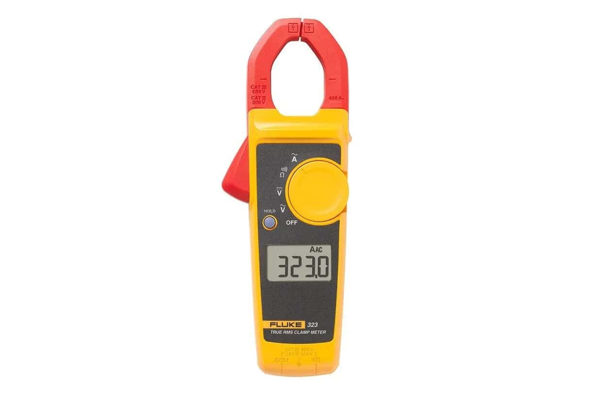 Digitale Stromzange Fluke 323 True RMS 400 A AC 600 V CAT III / 300 V CAT IV mit der Referenz 5065521 von der Marke FLUKE