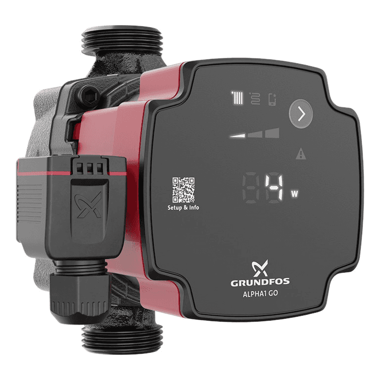 Grundfos ALPHA1 GO 15-60 130 Umwälzpumpe mit der Referenz 93074173 von der Marke GRUNDFOS