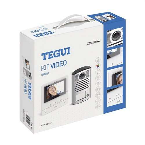 Kit Video-Türsprechanlage für 1 Wohnung Tegui Linea 2000 mit der Referenz 379011 von der Marke TEGUI
