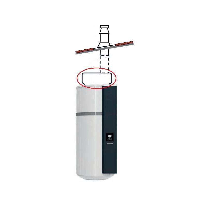 Koaxial-Luftauslassadapter AÉROMAX VM mit der Referenz 296077 von der Marke ATLANTIC