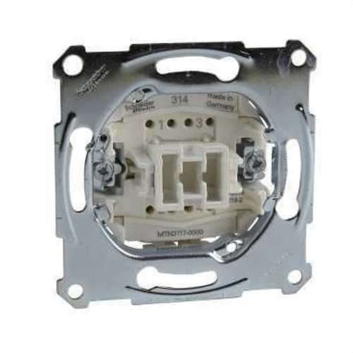 Kreuzschalter 10A 250V kompatibel mit Elegance und D-Life mit der Referenz MTN3117-0000 von der Marke SCHNEIDER ELECTRIC