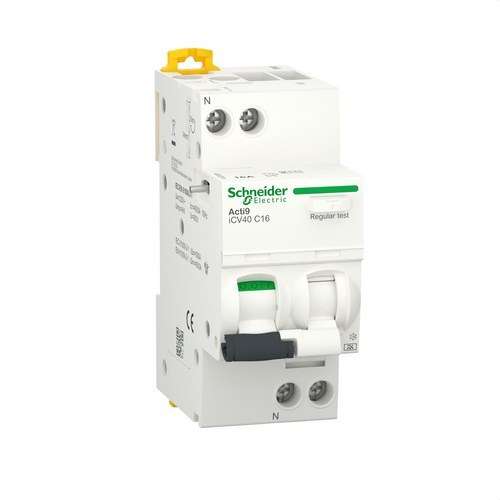 ICV40 Differenzialschalter 1P+N C 6A 30mA Klasse AC mit der Referenz A9DE2606 von der Marke SCHNEIDER ELECTRIC