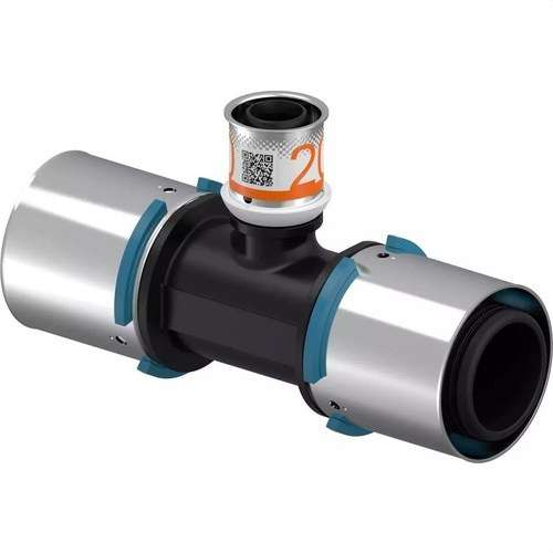 Uponor S-Press PLUS T-Stück reduziert PPSU 50x25x40 mit der Referenz 1039967 von der Marke UPONOR