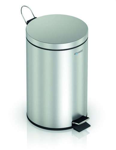 3L Treteimer aus satiniertem Edelstahl mit der Referenz GW06 01 04 01 von der Marke GENWEC