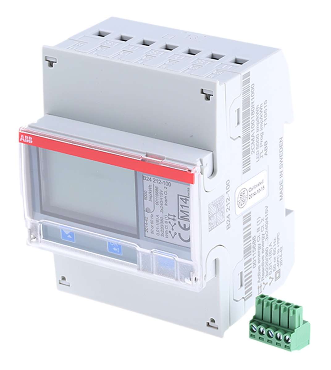 ABB Energiezähler Serie B24 3 Phasen mit der Referenz 2CMA100180R1000 von der Marke ABB