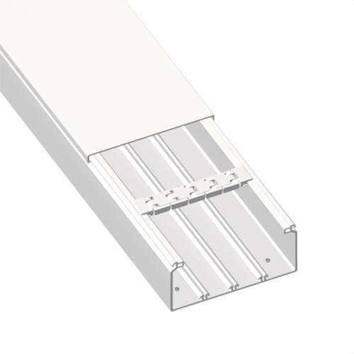 Weiße Kabelrinne U43X 60x150mm mit der Referenz 73085-42 von der Marke UNEX
