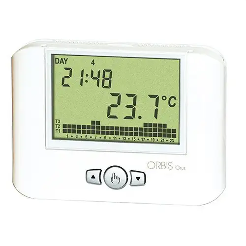 Digitaler Chronothermostat Orbis ORUS RF mit der Referenz OB324900 von der Marke ORBIS