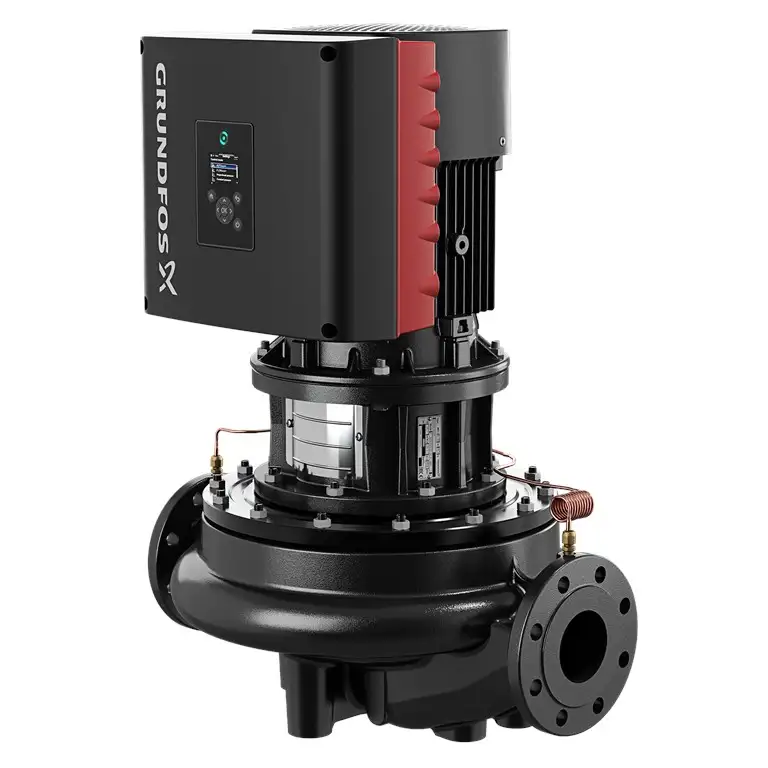 Grundfos Inline-Pumpe TPE 65-340/2 S-A-F-A-BQQE-LWB mit der Referenz 99114671 von der Marke GRUNDFOS