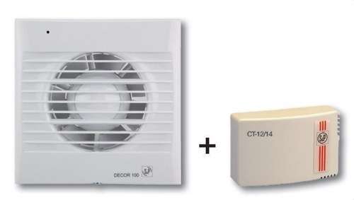 Kit Badlüfter Decor-100C 12V+CT-12/14 mit der Referenz 5210306600 von der Marke SOLER & PALAU