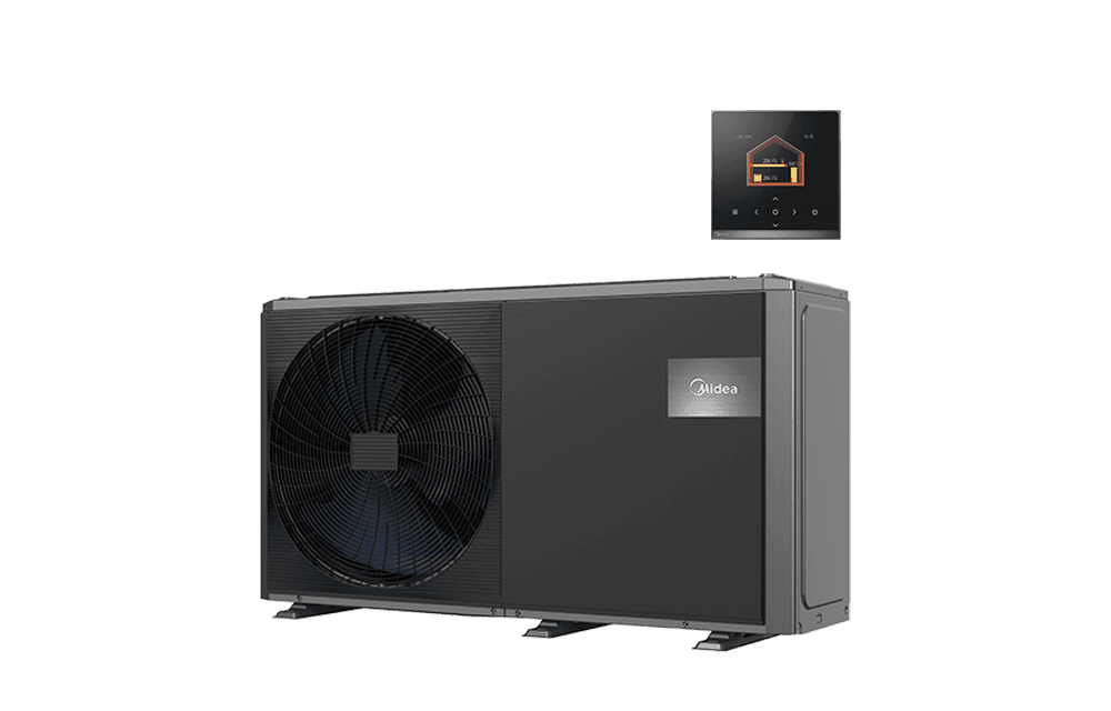 Monoblock-Wärmepumpe Aerothermie R290 Midea M-Thermon HT 12 kW mit der Referenz 14072222 von der Marke MIDEA