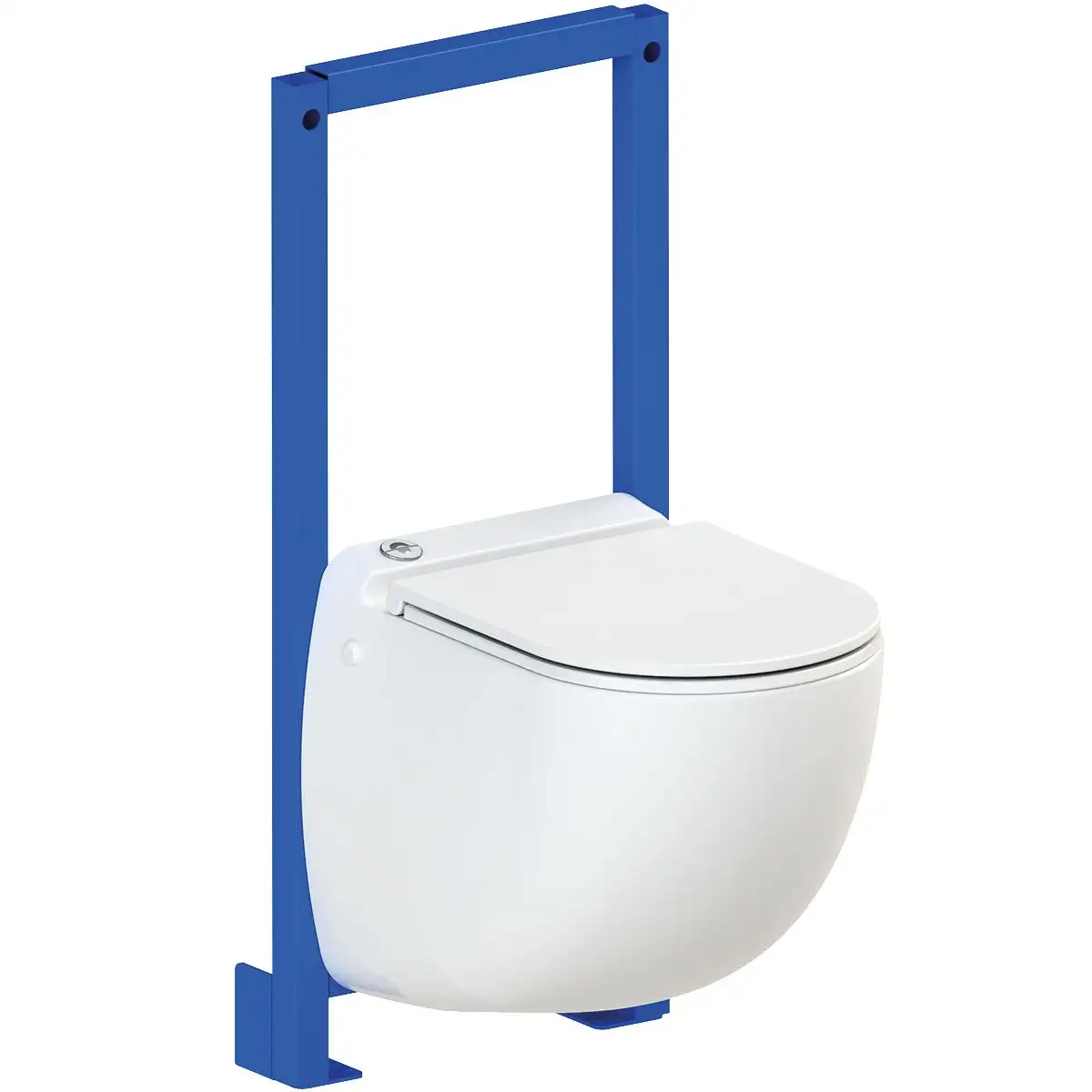 Rahmen mit Zerkleinerer-WC SFA Sanicompact Comfort+ mit der Referenz C72LVCPLUS von der Marke SFA SANITRIT