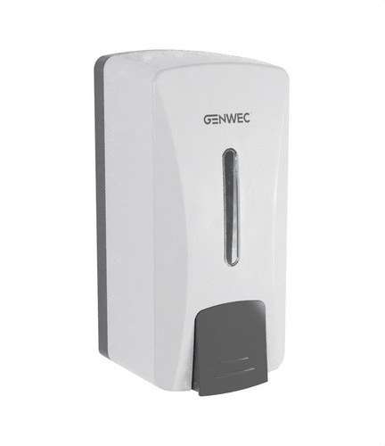 Manueller Seifenspender 1000ml ABS Weiß mit der Referenz GW04 17 01 00 von der Marke GENWEC