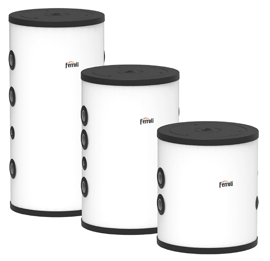 Ferroli ECOPUFFER HP Pufferspeicher 50 Liter mit der Referenz 0Y11MDXA von der Marke FERROLI