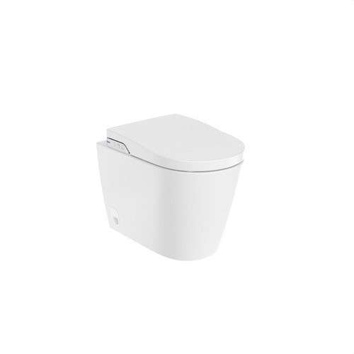 Wandhängendes Smart-WC mit integriertem Spülkasten Roca In-Wash® Inspira Rimless mit der Referenz A803095001 von der Marke ROCA