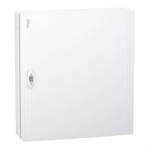 Oberflächenmodulargehäuse mit weißer Tür 3 Reihen 24 Module PrismaSeT XS mit der Referenz LVSXL324 von der Marke SCHNEIDER ELECTRIC
