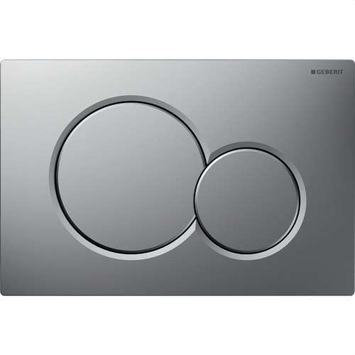 Doppeltaste SIGMA01 matt verchromt mit der Referenz 115.770.JQ.5 von der Marke GEBERIT