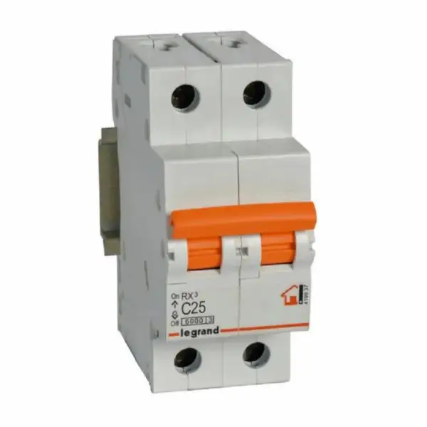 Leitungsschutzschalter RX³ - 2P - 230/400V~ - 25A - Charakteristik C mit der Referenz 419937 von der Marke LEGRAND