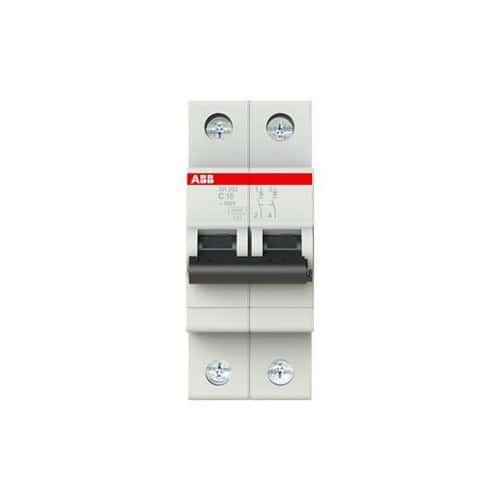Leitungsschutzschalter SH202-C16 2P 16A Charakteristik C 6kA mit der Referenz 2CDS212001R0164 von der Marke ABB