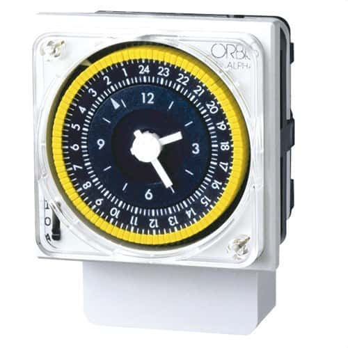 Modularer Analog-Zeitschaltuhr Orbis ALPHA QRS mit der Referenz OB270323 von der Marke ORBIS