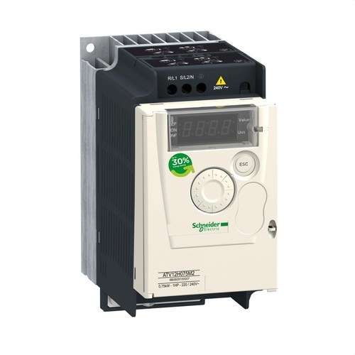Geschwindigkeitsregler ALTIVAR-12 0,55KW 240V 1PH mit der Referenz ATV12H055M2 von der Marke SCHNEIDER ELECTRIC