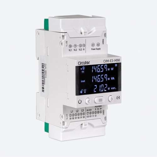 Dreiphasen-Netzanalysator Circutor CVM-E3-MINI-MC-485-IC mit der Referenz M56424. von der Marke CIRCUTOR