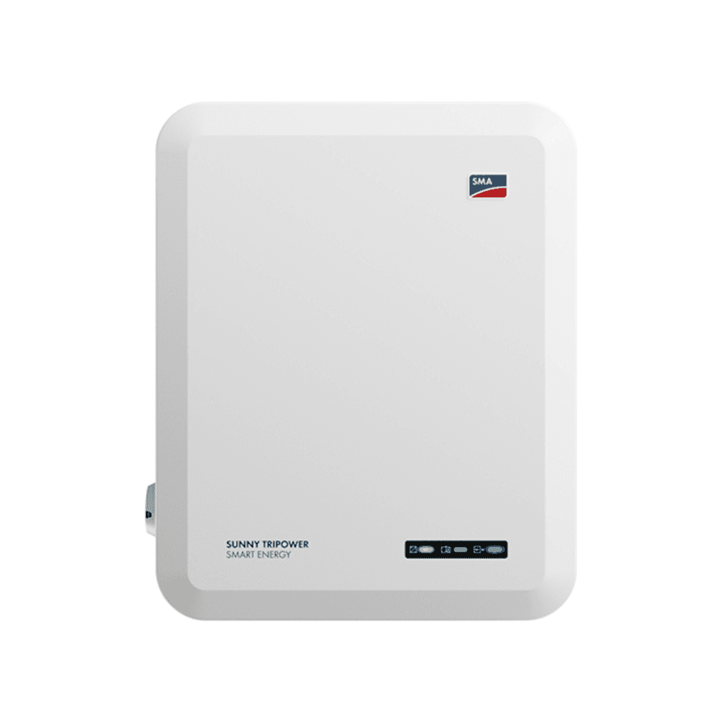 Dreiphasiger Hybrid-Solarwechselrichter SMA Sunny Tripower 8.0 Smart Energy 8 kW mit der Referenz 124612-00.01 von der Marke SMA SOLAR