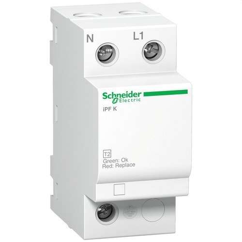 Überspannungsableiter Typ 2 Acti9 iPFK40 40KA 340V 1P+N mit der Referenz A9L15687 von der Marke SCHNEIDER ELECTRIC