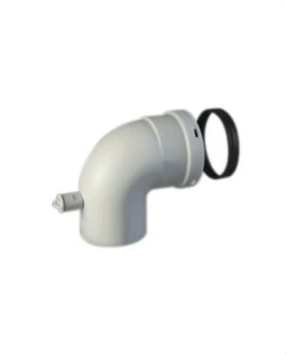 Kaminbogen Durchmesser 80 Polypropylen männlich-weiblich Polypropylen mit der Referenz 8-90TM5 von der Marke FIG