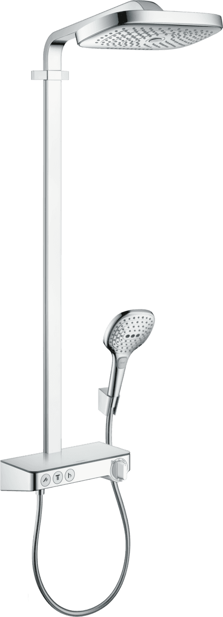Thermostatisches Duschset Raindance Select E 300 Chrom mit der Referenz 27127000 von der Marke HANSGROHE