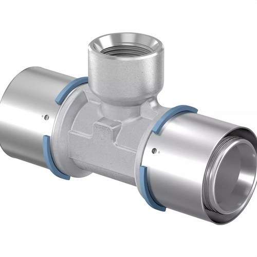 Uponor S-Press T-Stück mit Innengewinde 40-RP1/2"FT-40 mit der Referenz 1046922 von der Marke UPONOR