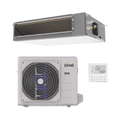 Kanal-Klimaanlage mit WLAN Ferroli Giada C 10,5 kW 36000 BTU mit der Referenz 4B4970369 von der Marke FERROLI
