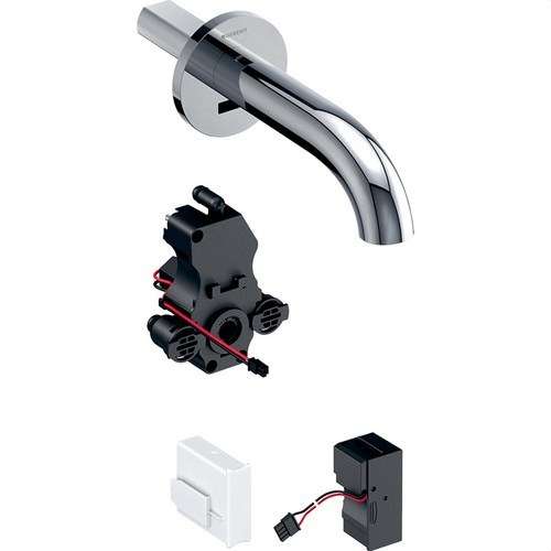 Geberit Piave Elektronische Wandwaschtischarmatur Netzanschluss Chrom mit der Referenz 116.281.21.1 von der Marke GEBERIT